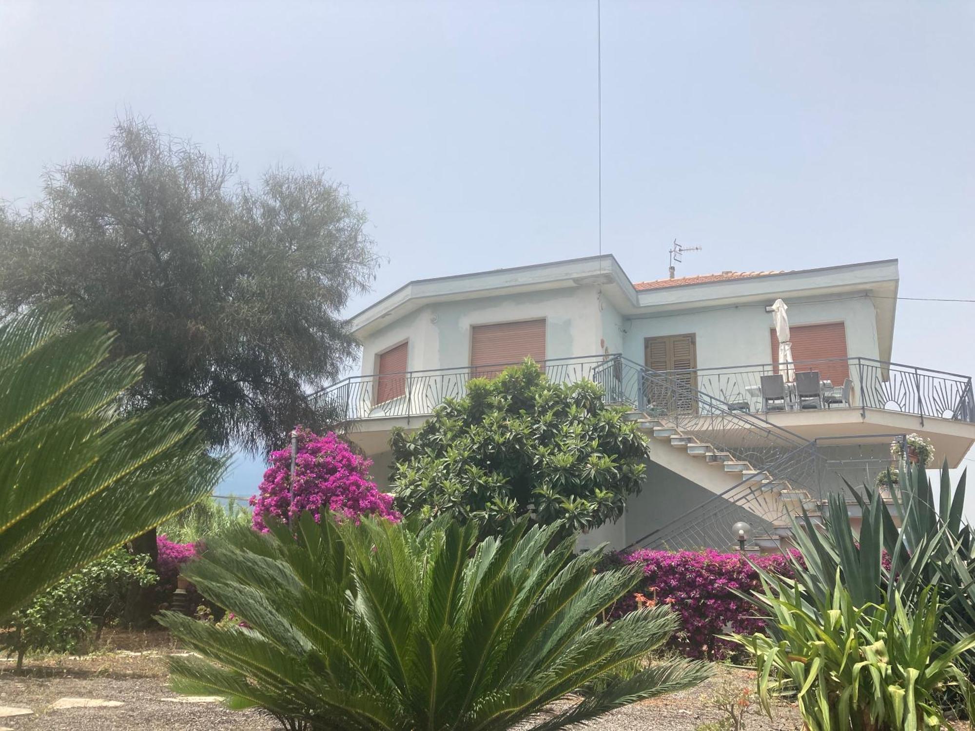 מסקלי Villa Con Piscina Esclusiva Vista Etna מראה חיצוני תמונה