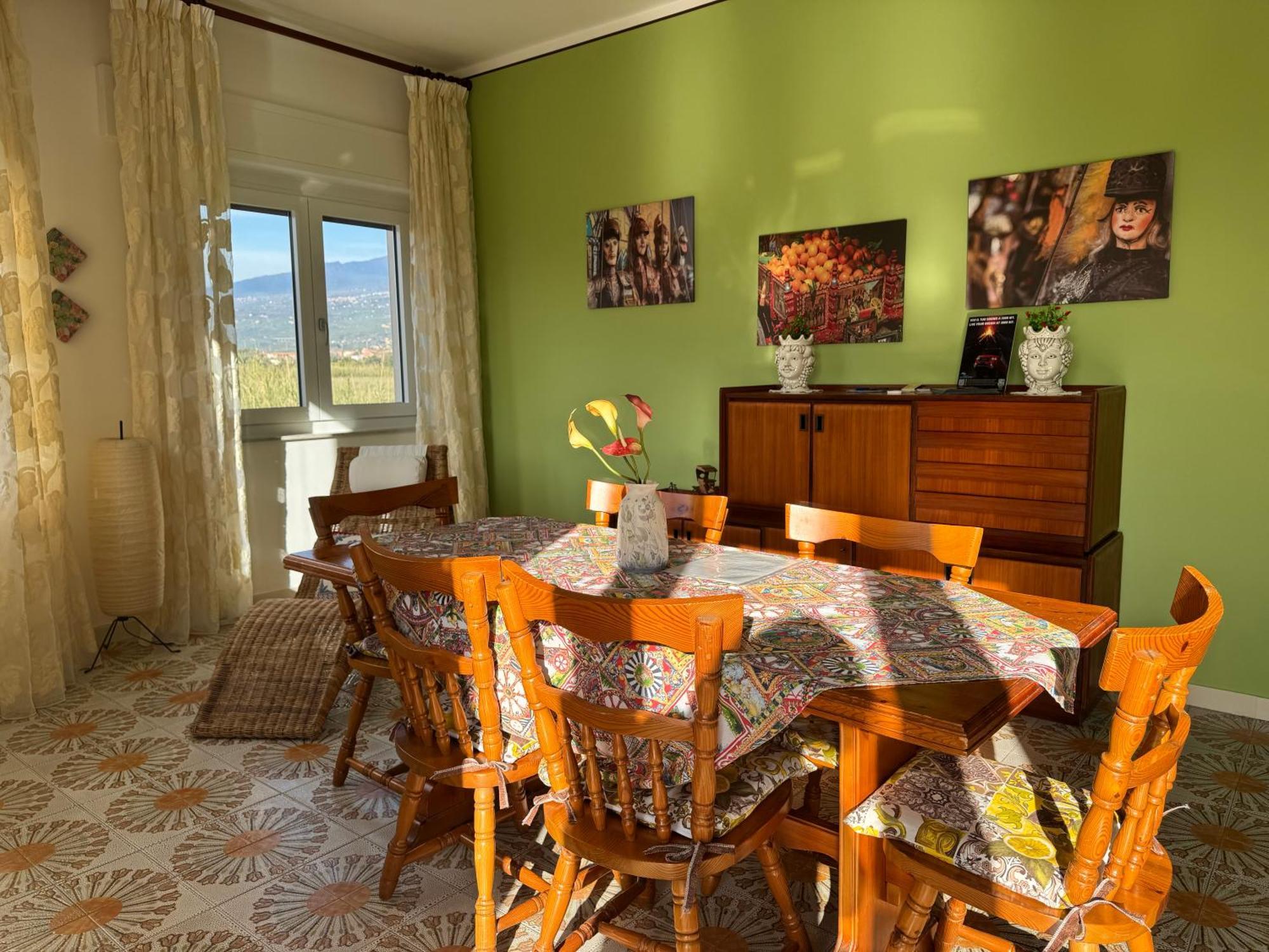 מסקלי Villa Con Piscina Esclusiva Vista Etna מראה חיצוני תמונה